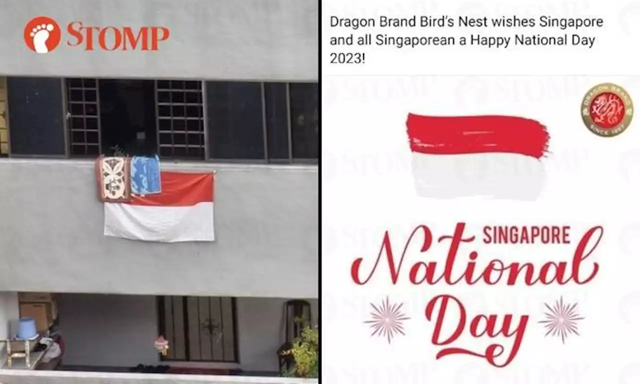 More National Day flag faux pas in AMK and Yishun -- wait, isn't that the Indonesian flag?