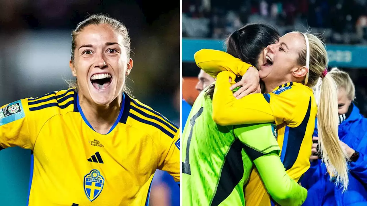 Fotboll: Sverige till VM-semifinal – efter jättedrama mot Japan