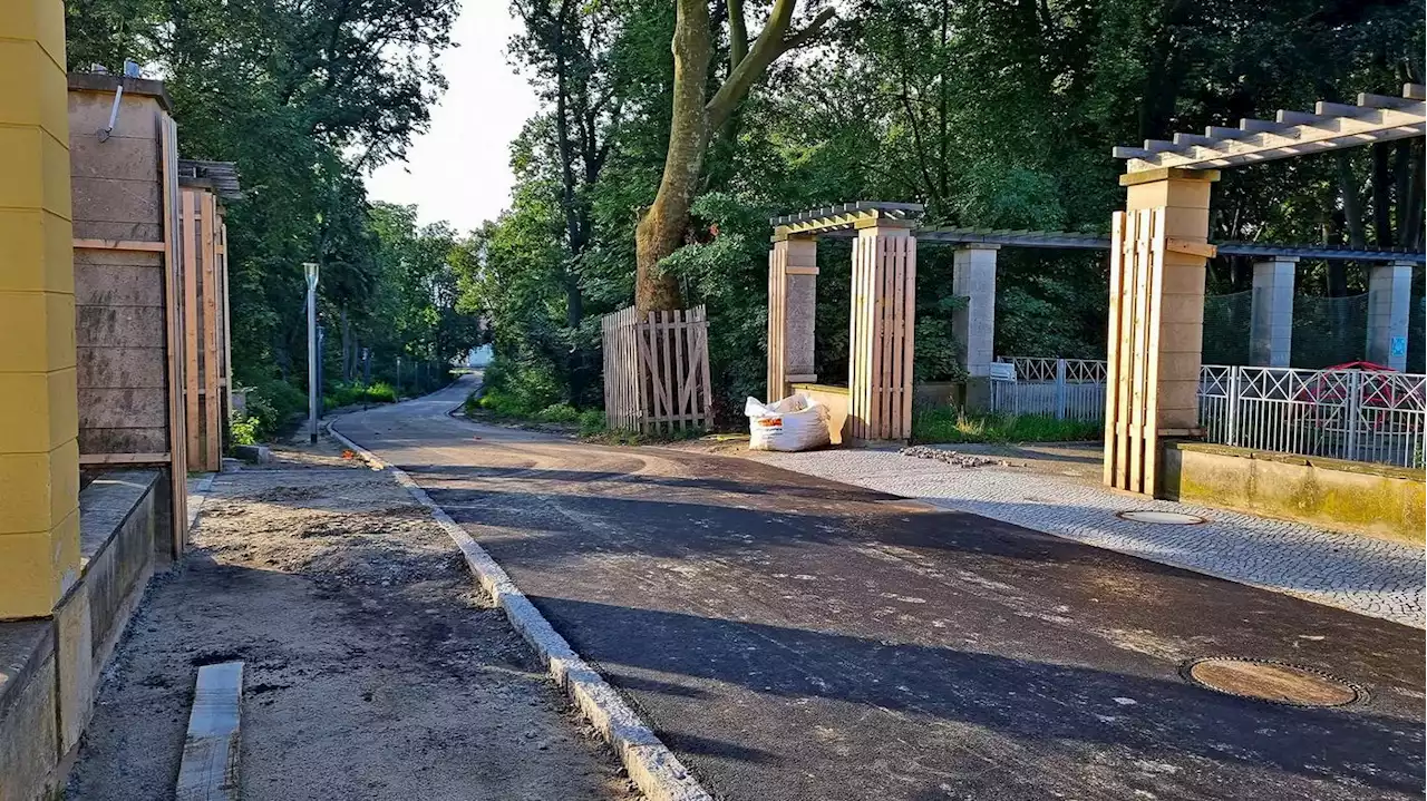 Ausflugsparadies an Havel und Wannsee: Die neue Allee zum Gutspark Neukladow ist fertig - aber nur fast