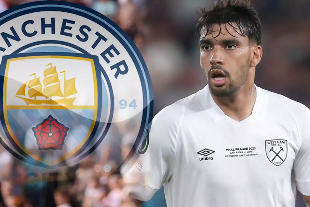 Lucas Paqueta 'agrees Man City deal but West Ham want £95m' as David Moyes confirms offer