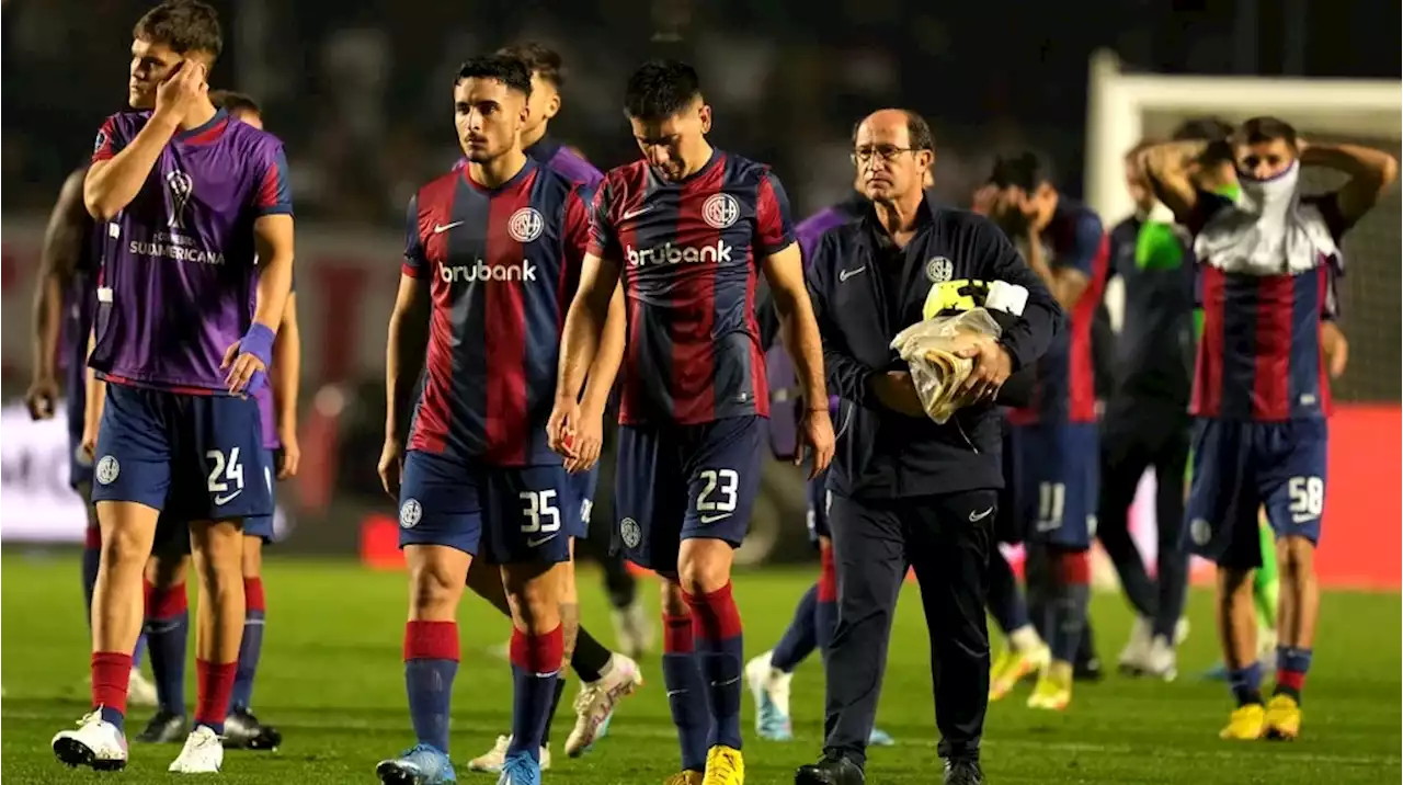 San Lorenzo perdió ante San Pablo en Brasil y quedó eliminado de la Copa Sudamericana