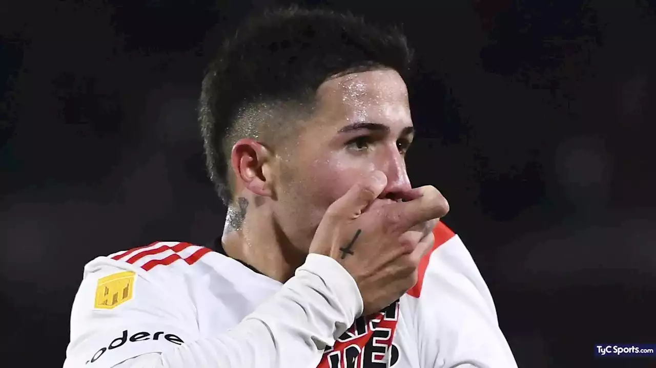 La TRISTEZA de Enzo Fernández por la eliminación de River en la Libertadores - TyC Sports