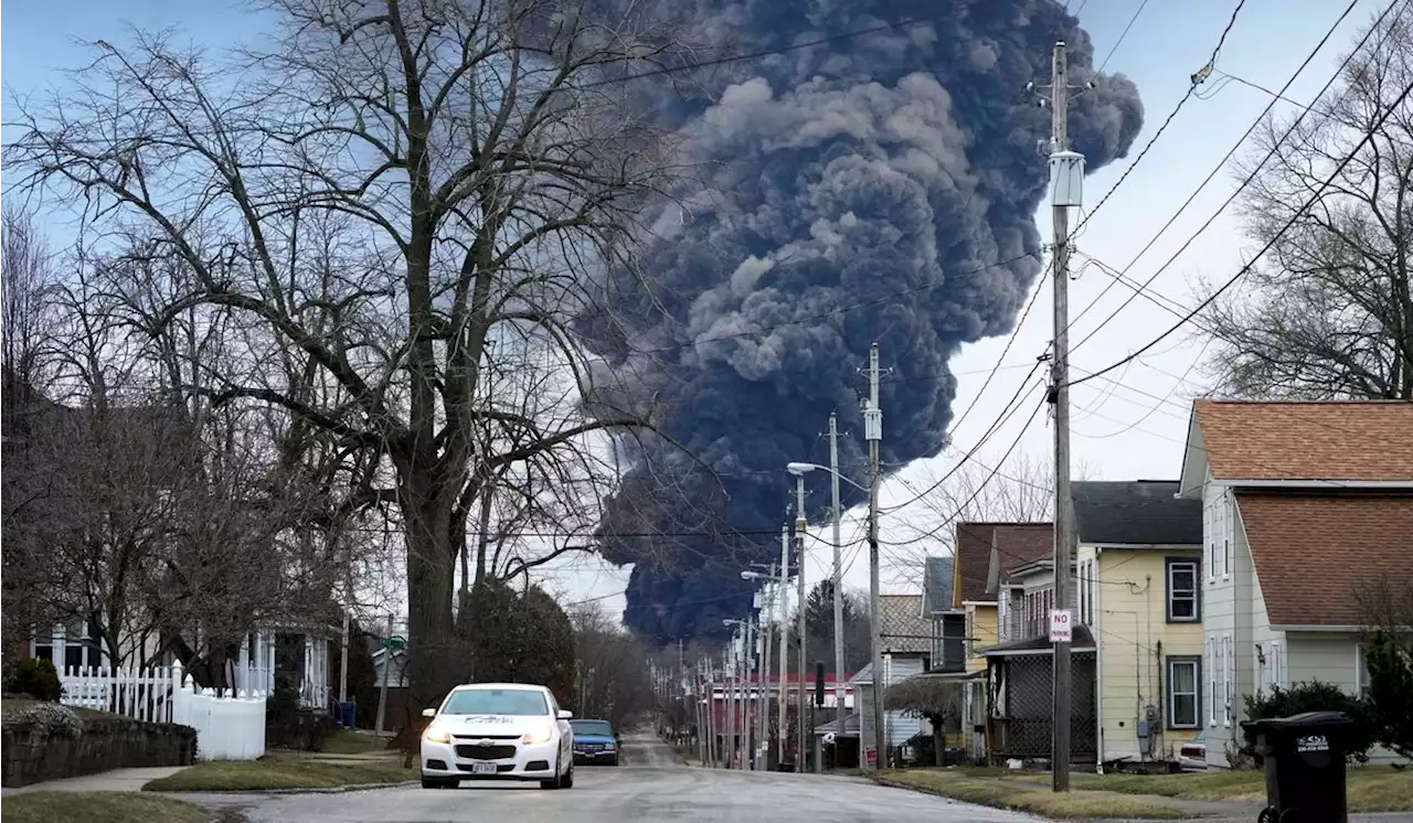 EPA weighs formal review of vinyl chloride, the toxic chemical that burned in Ohio train derailment