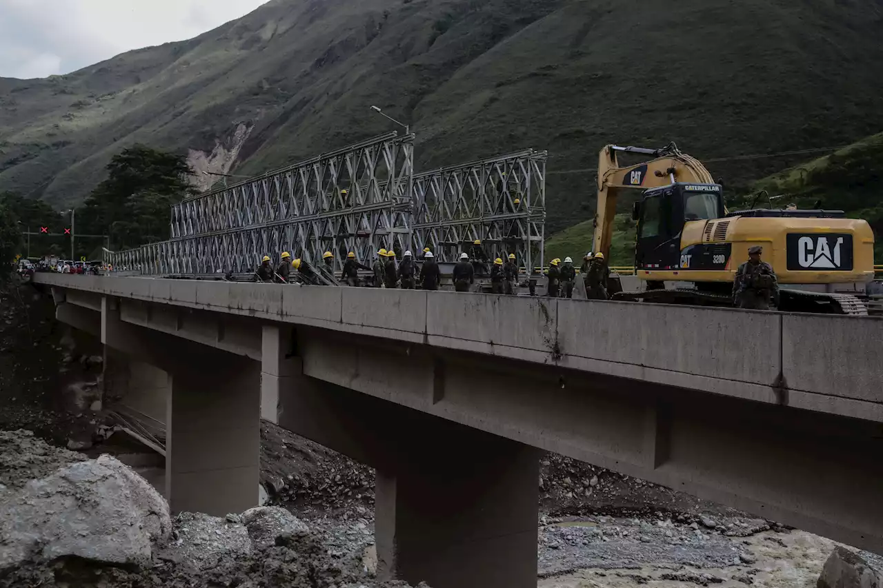 Gobernación Cundinamarca solicitó apertura inmediata del segundo puente militar en Quétame