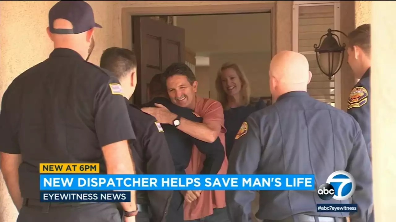 OC woman saves husband's life with help of newly-hired 911 dispatcher