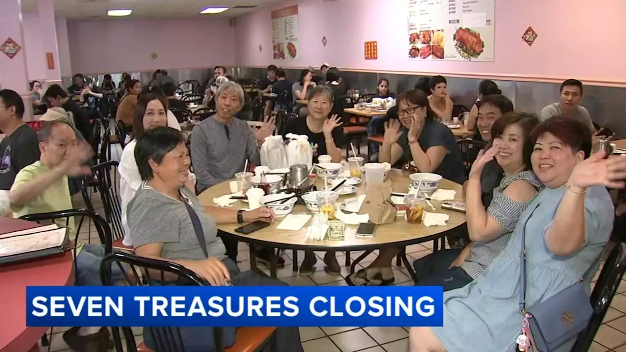 Seven Treasures Restaurant in Chicago's Chinatown closing after more than 40 years