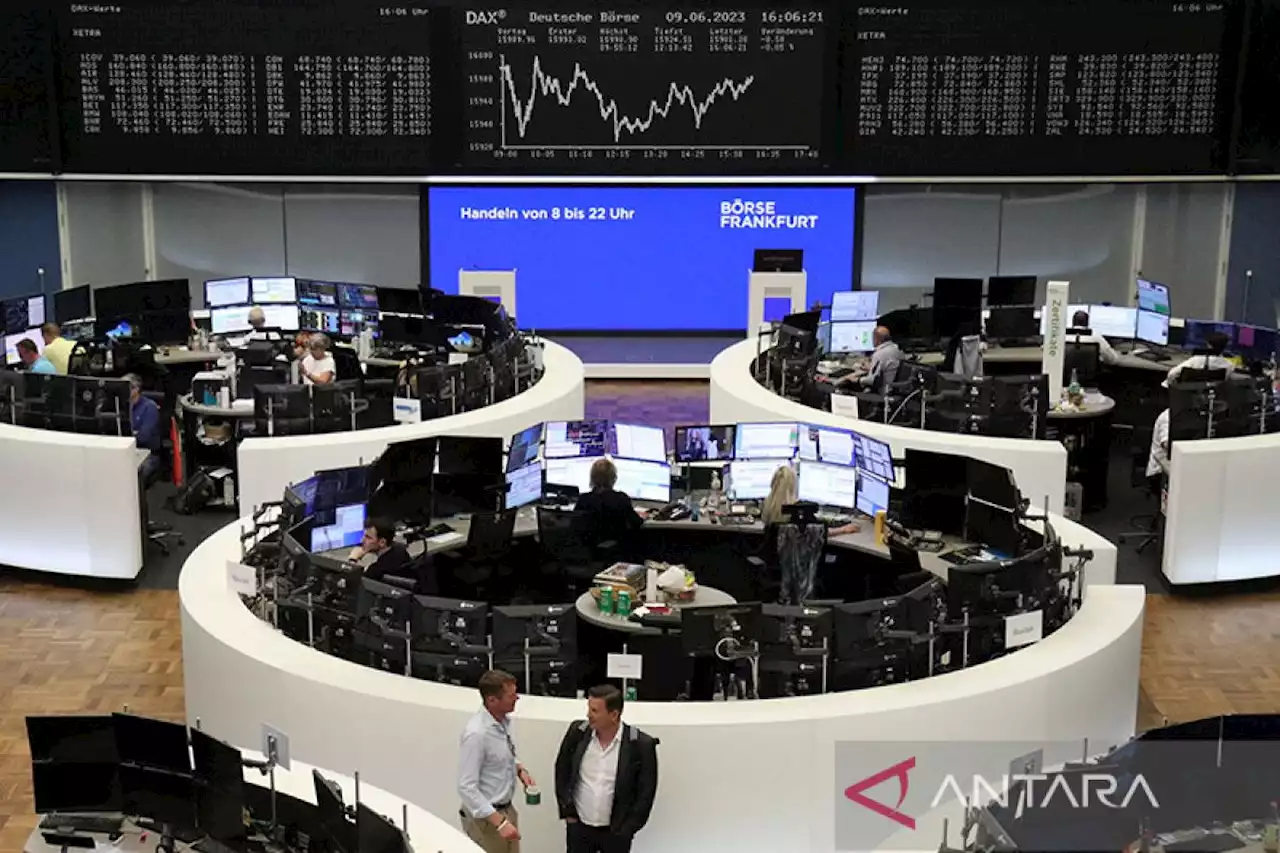 Saham Jerman hentikan reli dua hari, indeks DAX 40 anjlok 164,35 poin