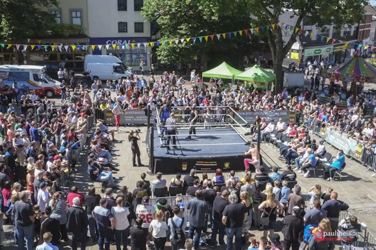 Preston City Wrestling return with summer Flag Market show