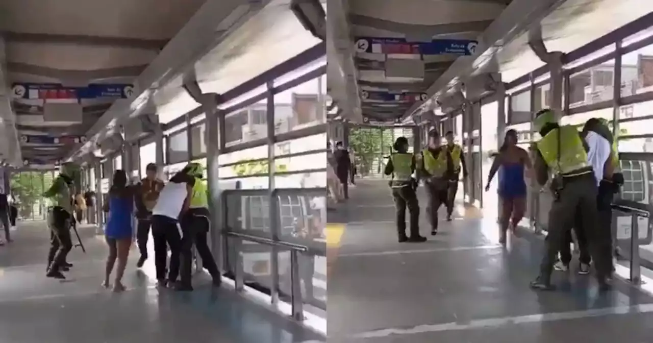 Pelea en estación del MIO: 'La agresión primero fue contra la Policía', presidente de Metrocali