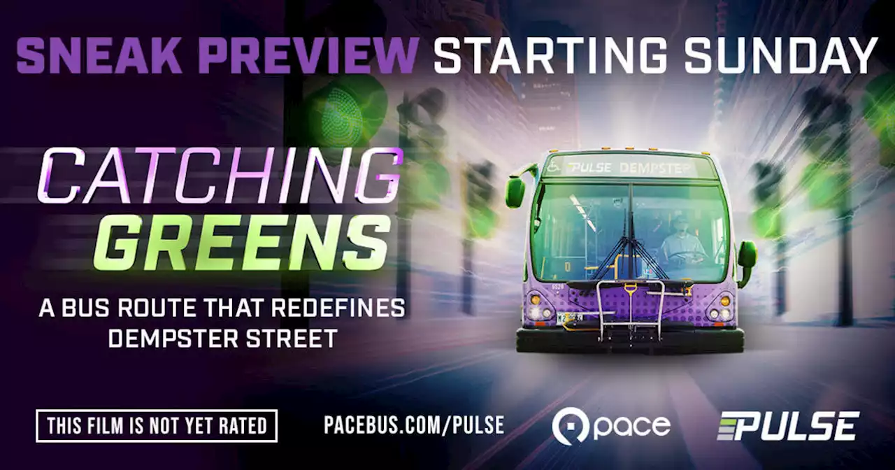 Pace's purple Pulse express starts Sunday, with the ability to 'catch green lights'