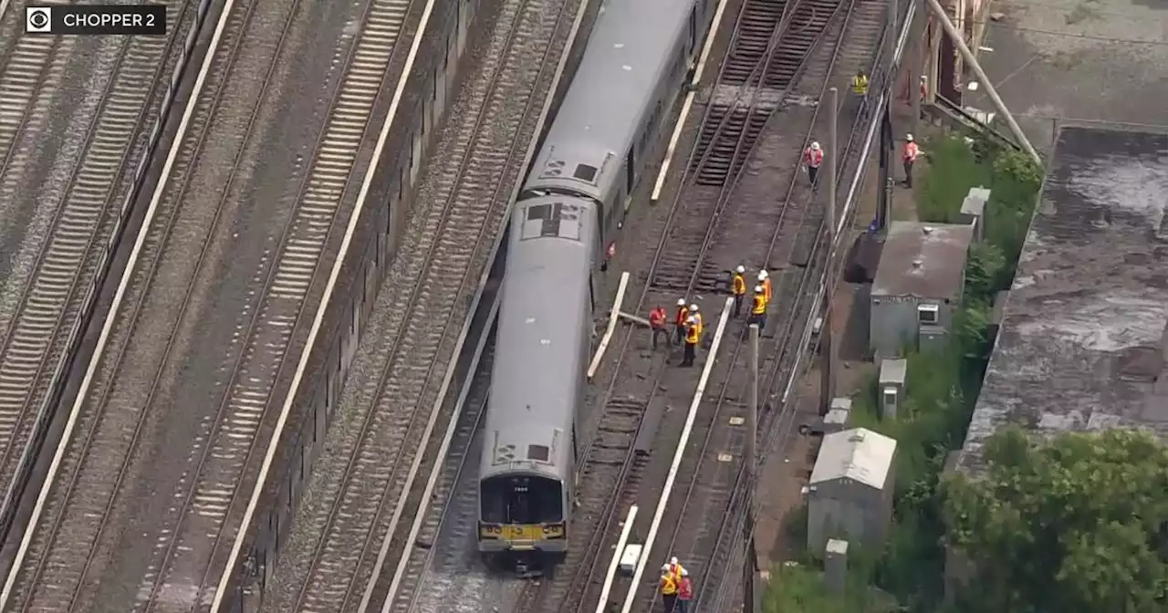 MTA blames Long Island Rail Road train derailment on misaligned switch