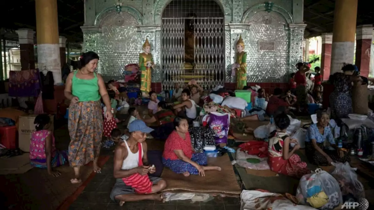 Waiting to go home: 48,000 evacuated in Myanmar floods