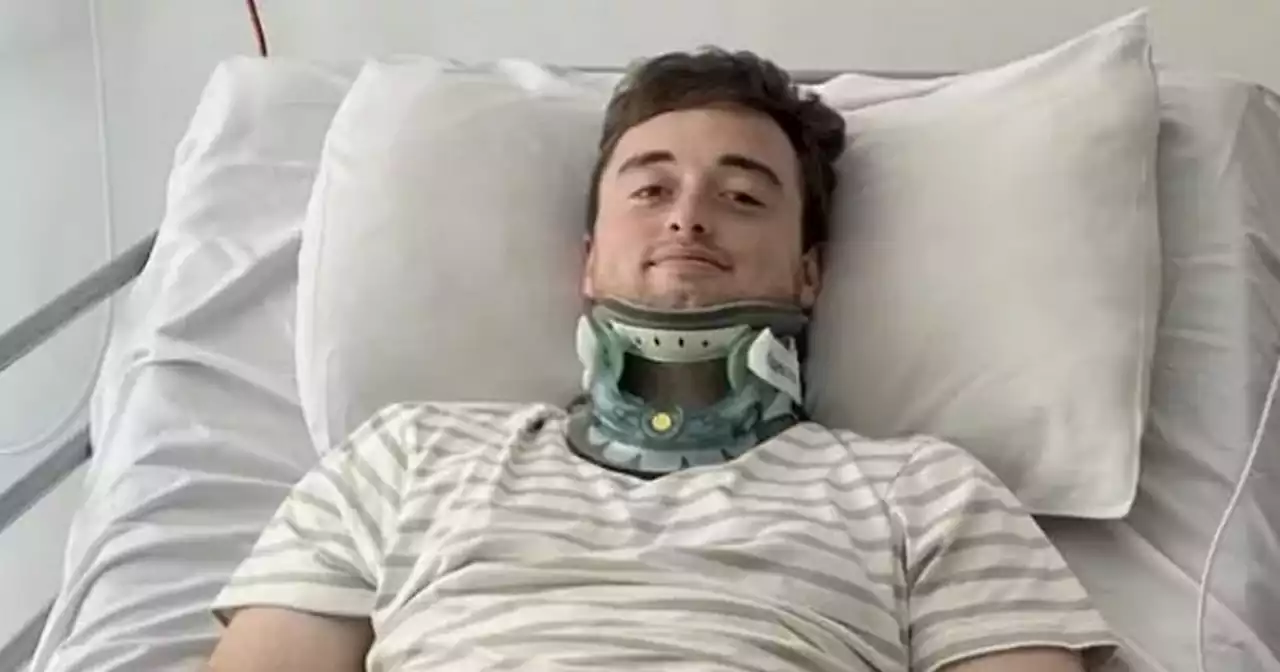 Young man left paralysed for life on holiday after horror fall at beauty spot