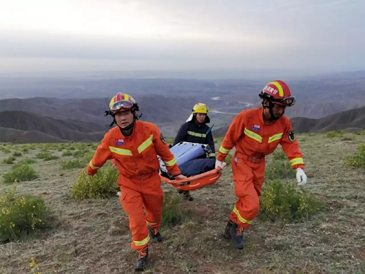 Two dead, 16 missing in north China mudslide