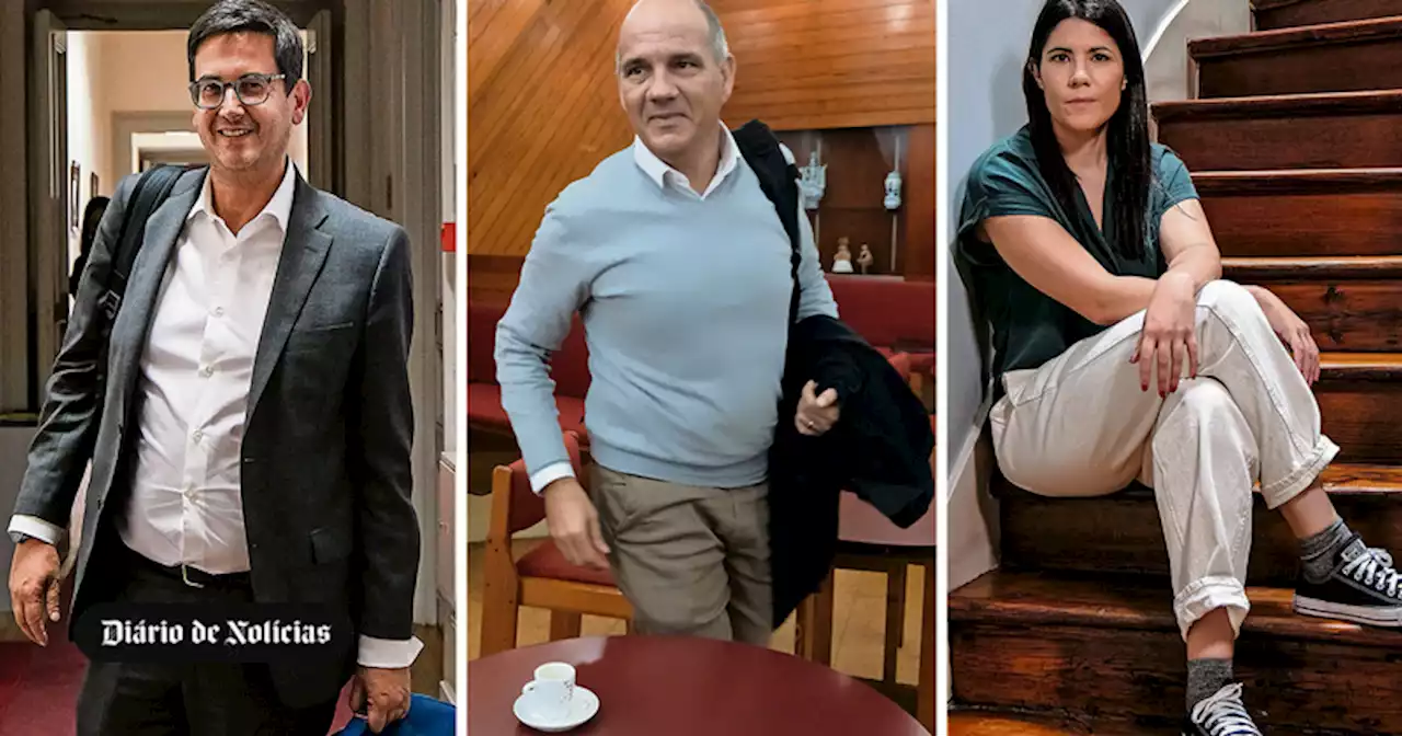 A estreia dos novos líderes: Rui, Paulo e Mariana chegam-se à frente do palco