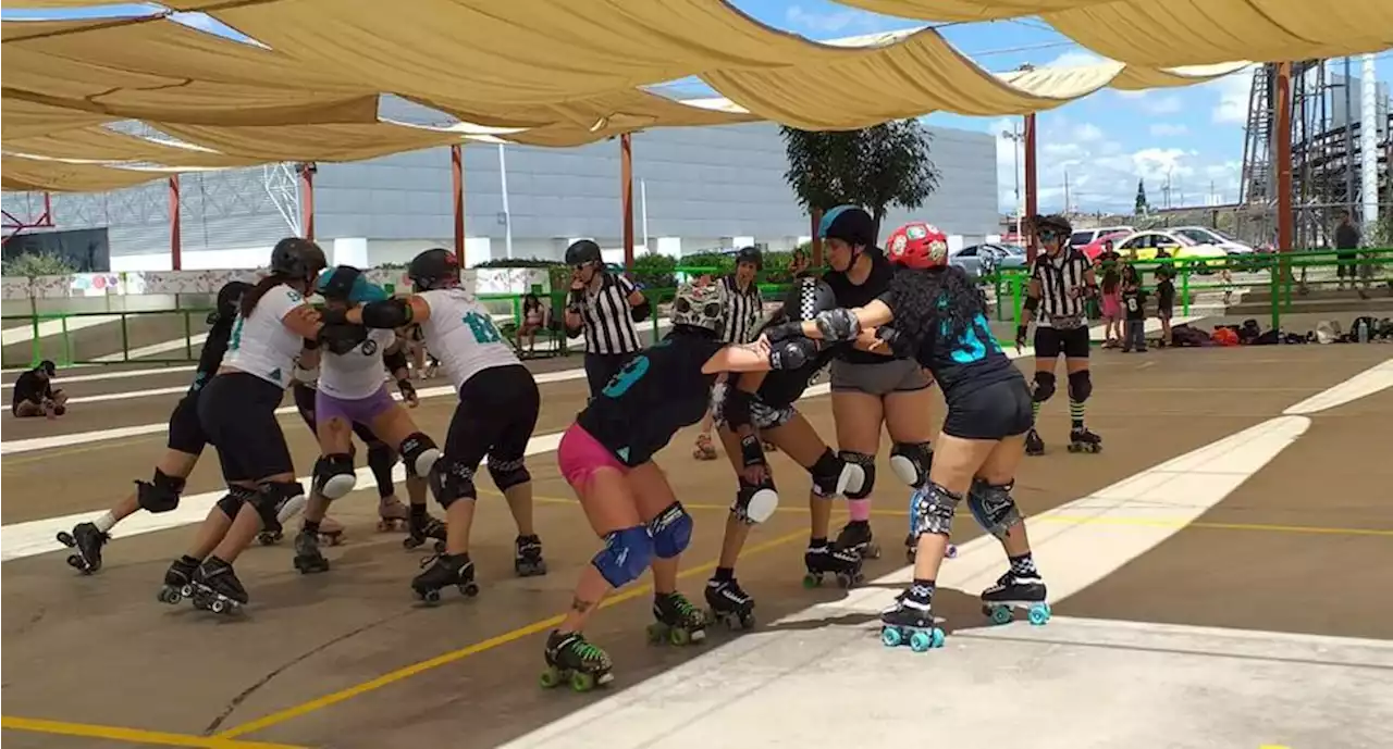 Roller Derby, el 'agresivo deporte' que se hace popular entre las potosinas | San Luis Potosí