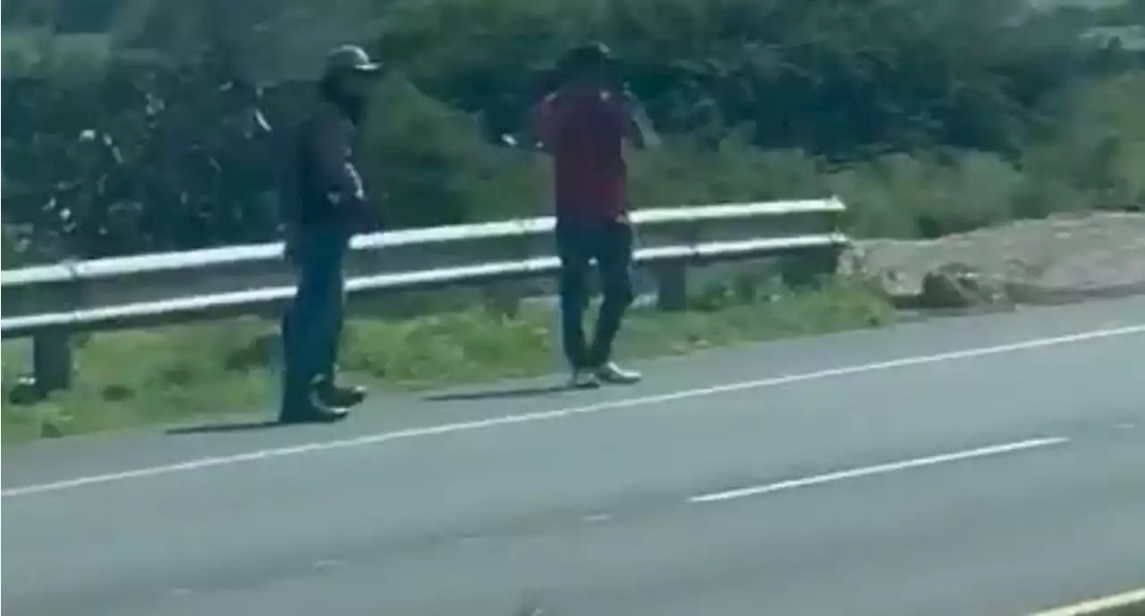 VIDEO. Reportan sujetos armados en carretera 57, vocería de SLP señala que es en tramo de NL | San Luis Potosí