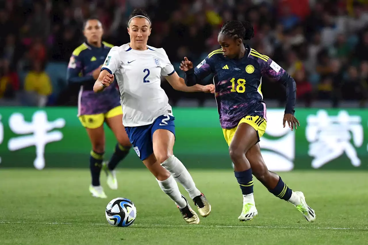 Las imágenes que dejó Inglaterra vs. Colombia en el Mundial Femenino