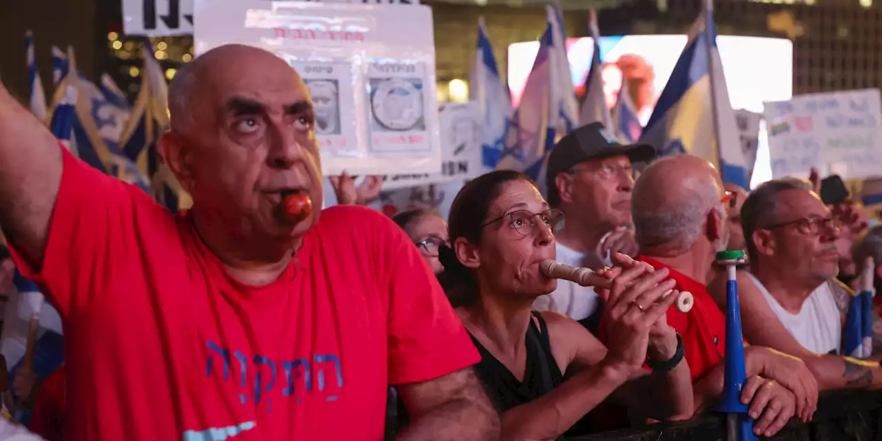 Des milliers d'Israéliens à nouveau dans la rue contre la réforme judiciaire