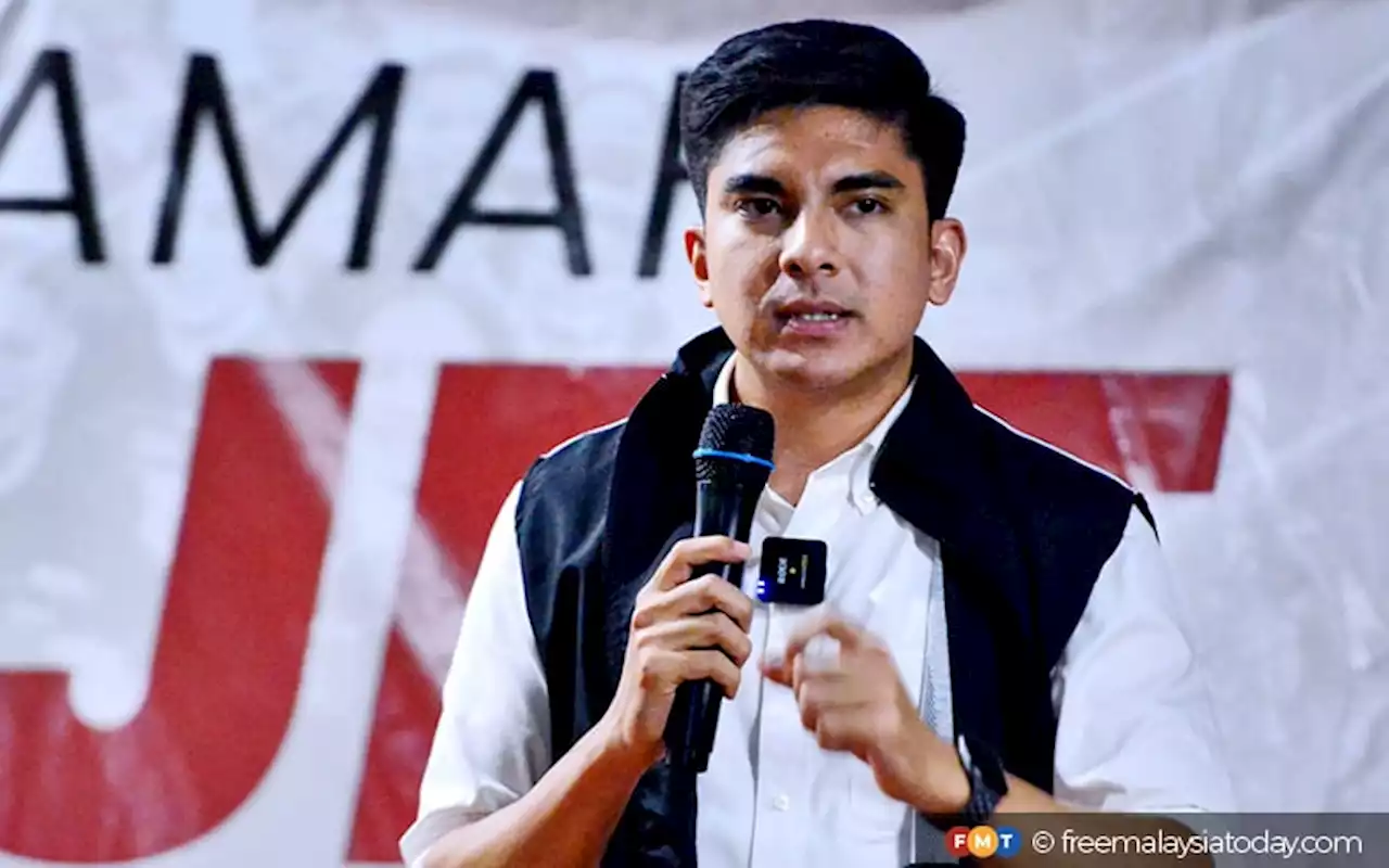 Syed Saddiq says Muda takes the rap for going solo