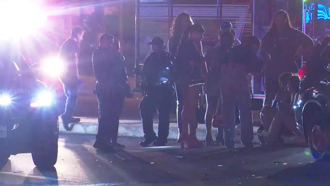 Three women hit by a car crossing Westheimer Road near Kamp Houston