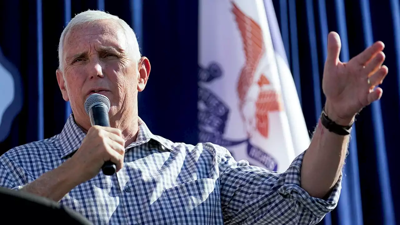 Pence previews debate strategy at Iowa State Fair: Attack on abortion