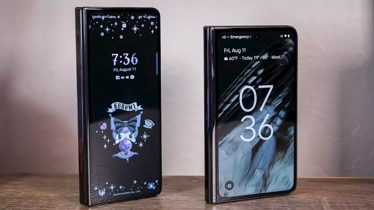 The Galaxy Z Fold 5 and Google Pixel Fold Could Not Be More Different