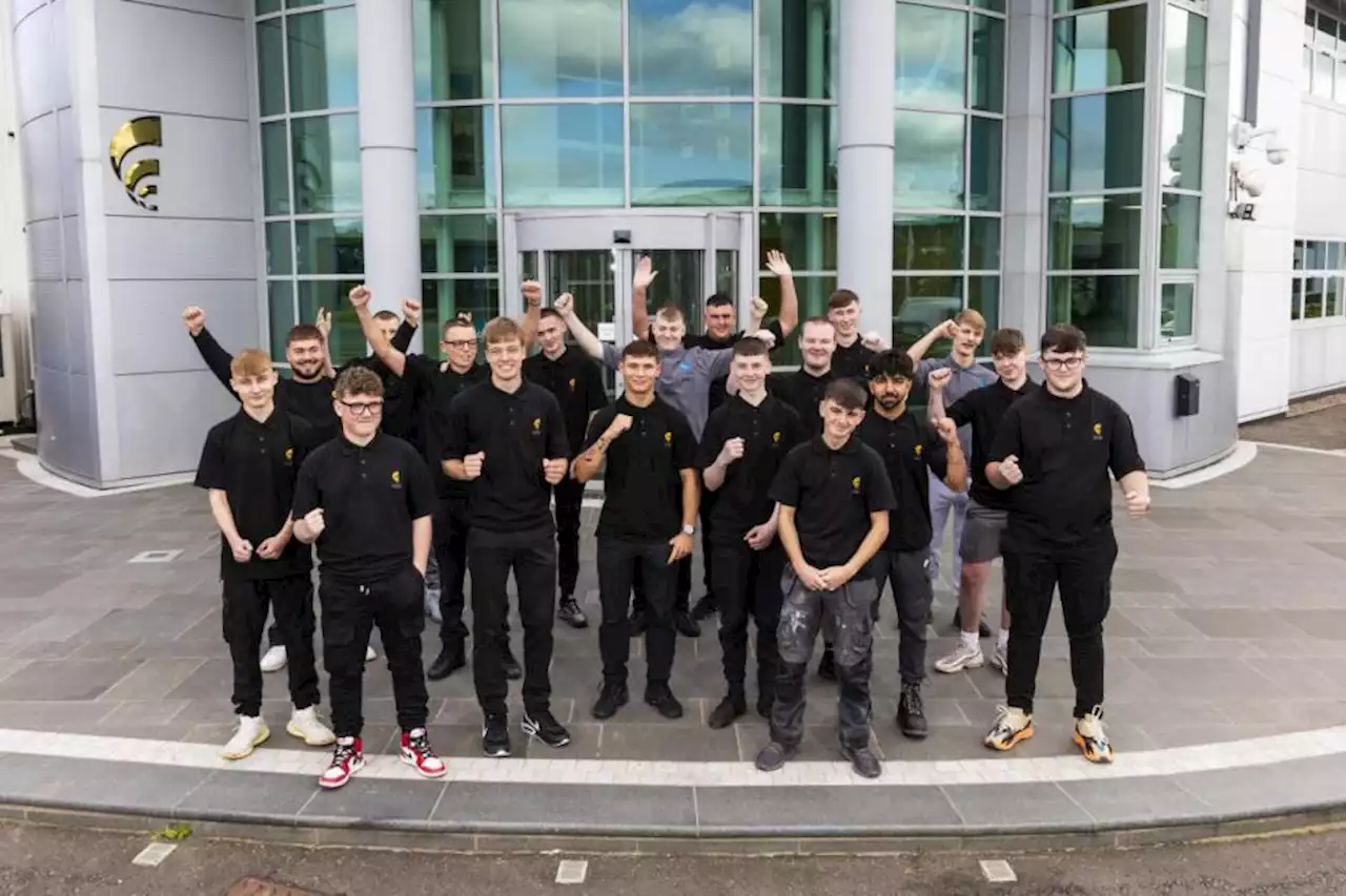 Meet the new apprentices who have started working for construction firm