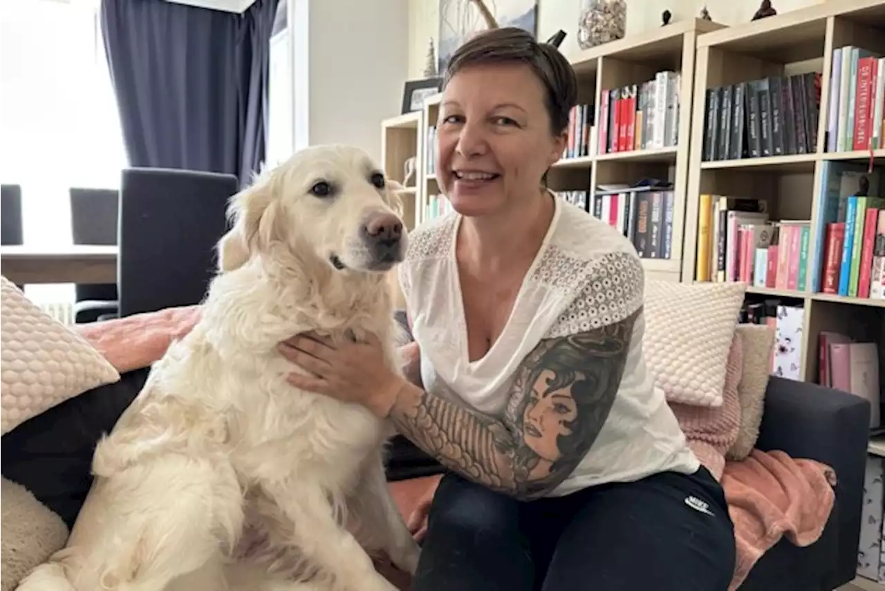 Dure operatie redde het leven van haar hond Sky, maar Natalie kan rekening niet betalen: “Ik kon hem toch niet in de steek laten?”