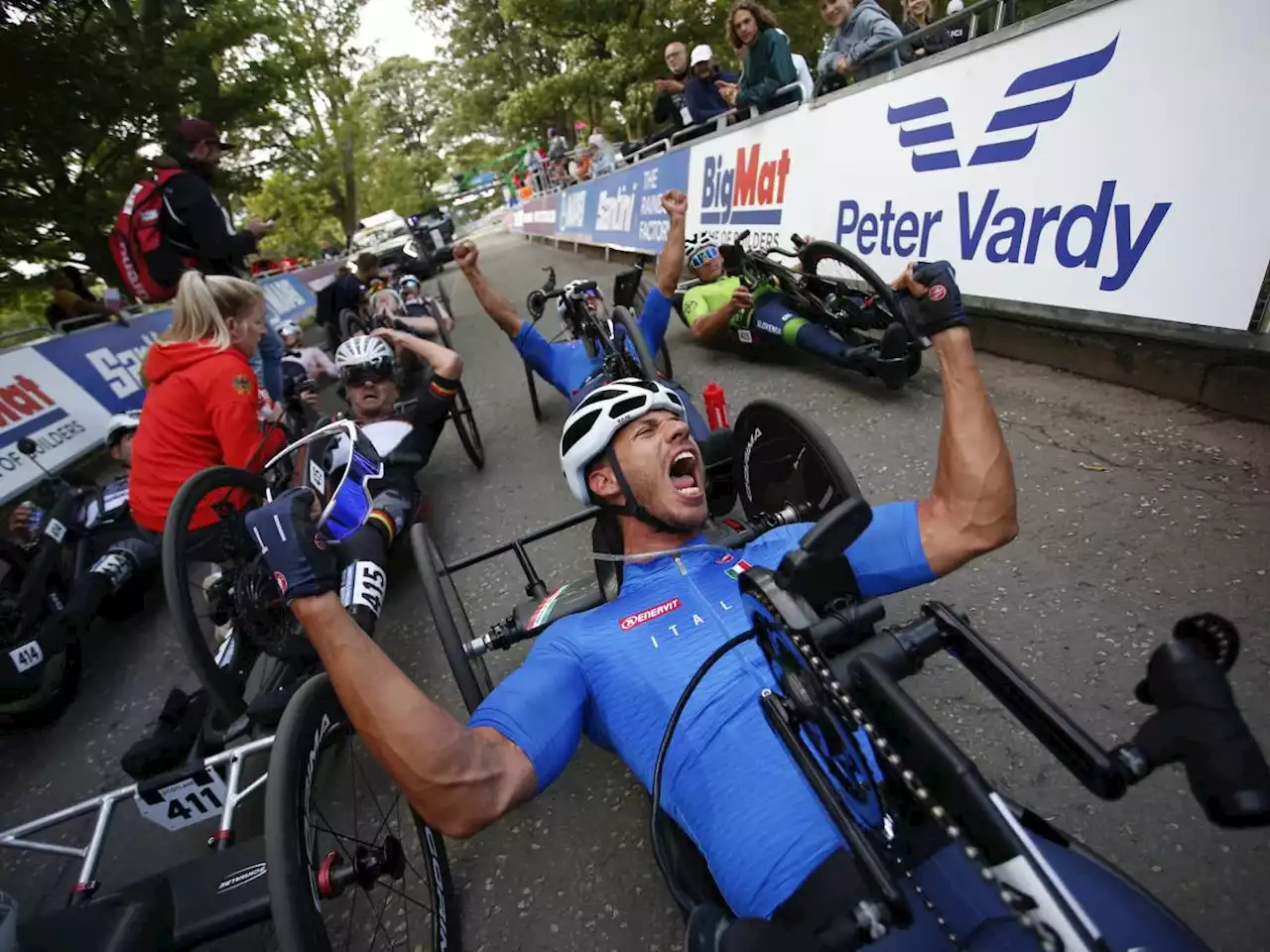 Mondiali di Glasgow, arrivano altre sei medaglie per l'Italia del paraciclismo