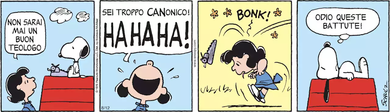 Peanuts 2023 agosto 12 - Il Post