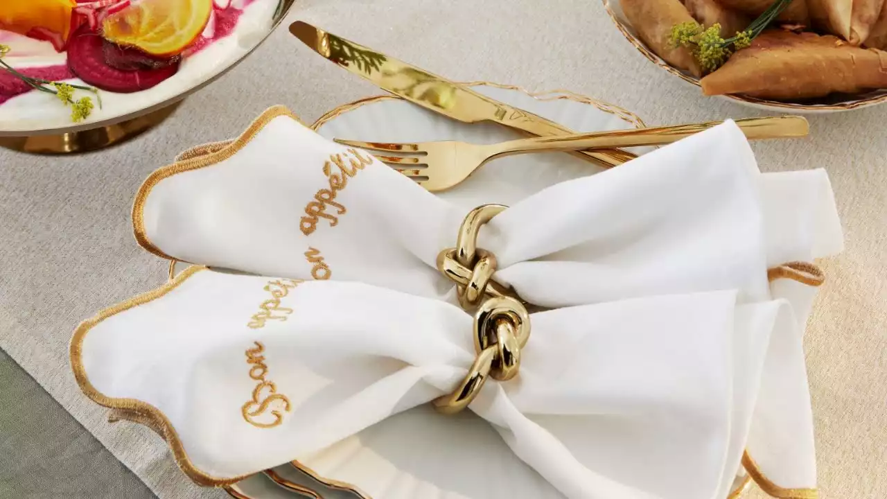 14 sets of embroidered napkins to add some whimsy to your next picnic | IMAGE.ie