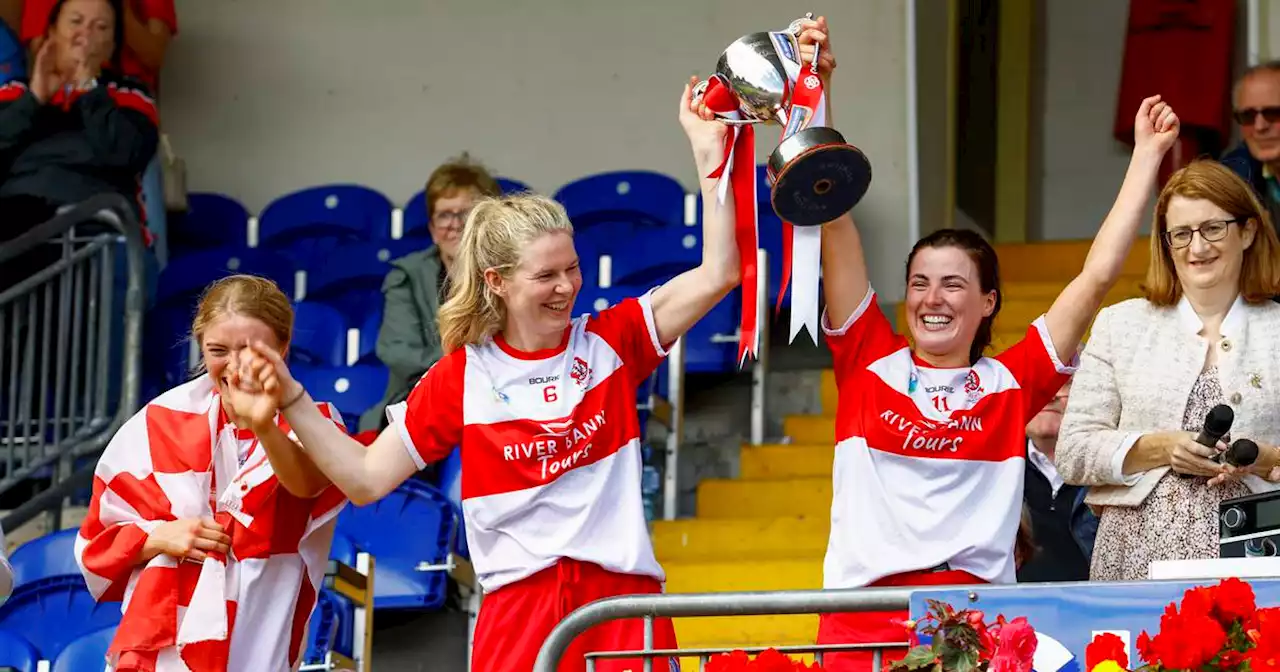 Derry win All-Ireland intermediate camogie final replay over Meath