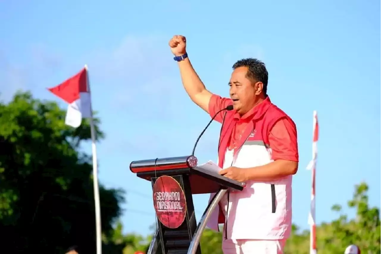 Gerakan 10 Juta Bendera Merah Putih di Bulukumba, Ribuan Masyarakat Antusias