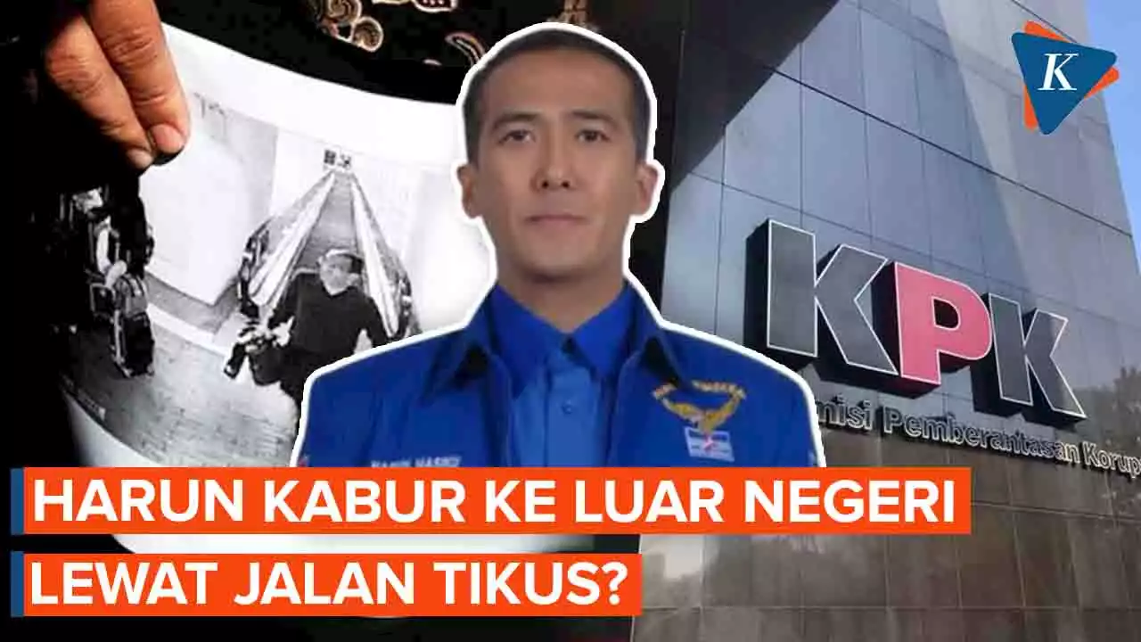 Sempat Terdeteksi di Indonesia, Harun Masiku Kabur Lagi ke Luar Negeri via 'Jalur Tikus'?