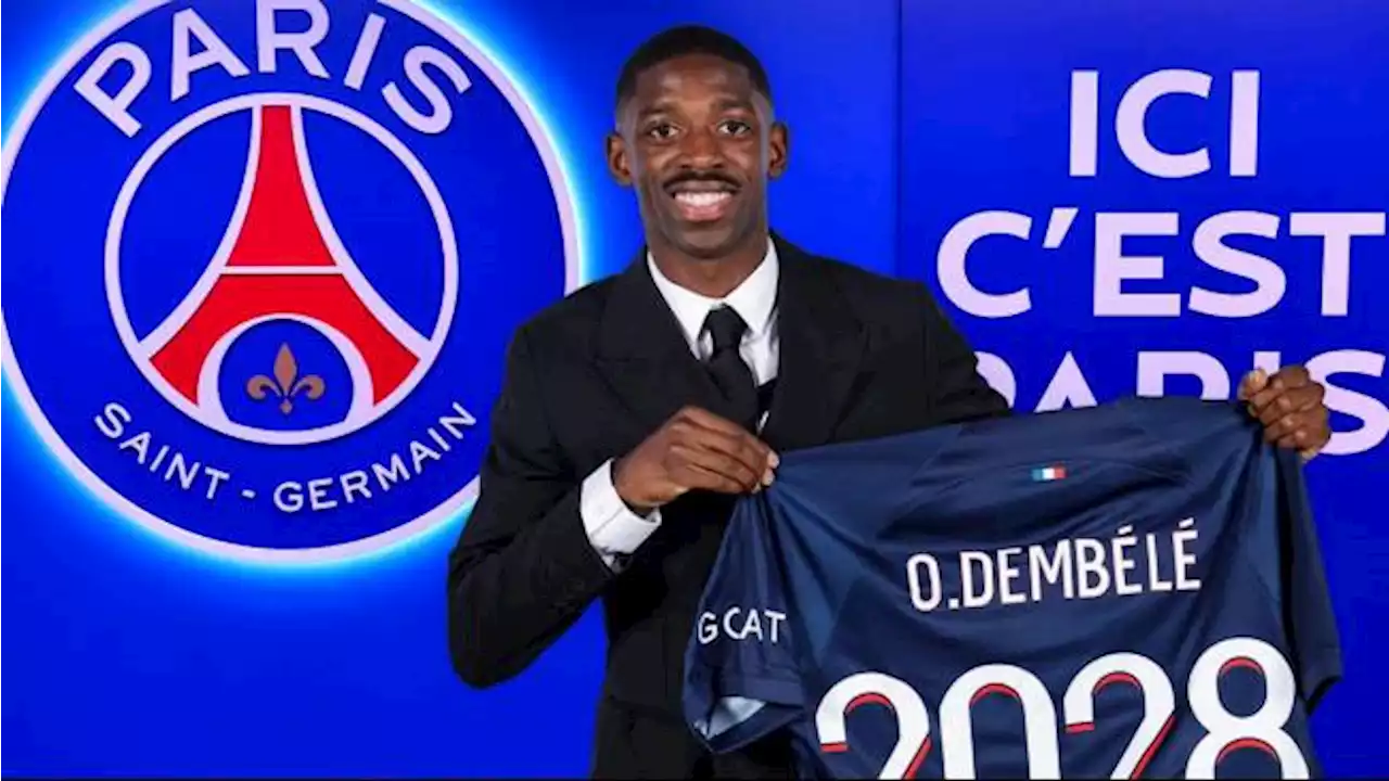 Angkat Kaki dari Barcelona, Ousmane Dembele Resmi Berseragam PSG