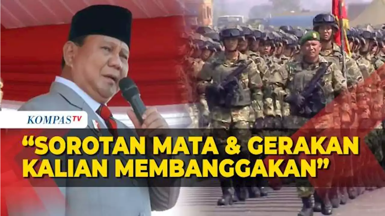 Apresiasi Menhan Prabowo Pada Peserta Komcad, Membanggakan!