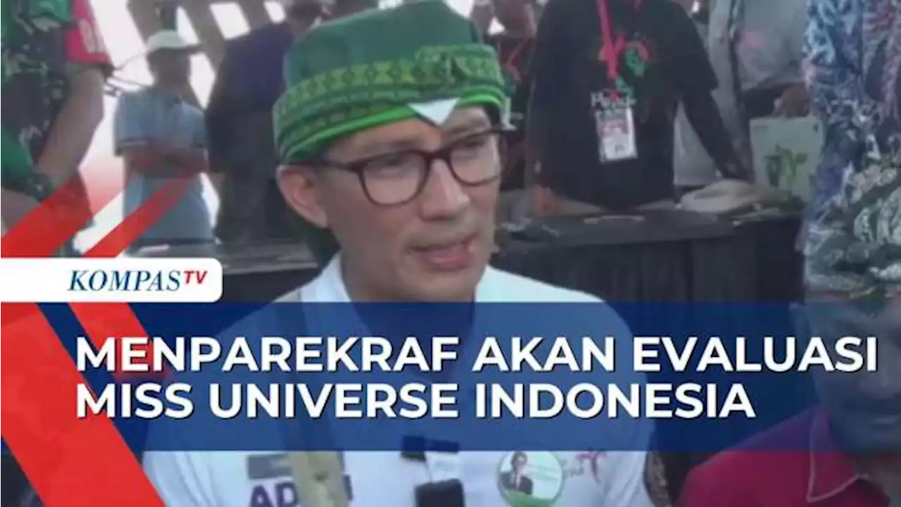 Sandiaga Uno Sebut Evaluasi Miss Universe Indonesia Menunggu Hasil Investigasi Polisi