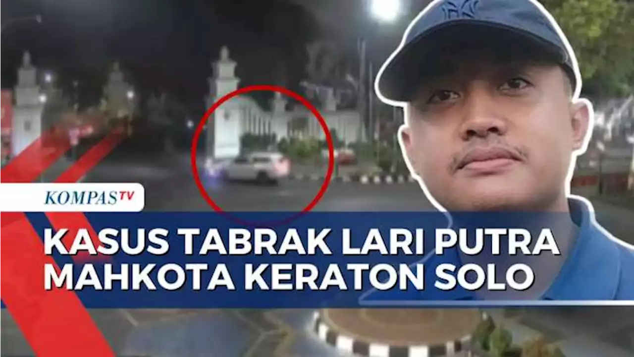 Tabrak Pemotor, Putra Mahkota Keraton Solo Selesaikan Masalah Secara Kekeluargaan