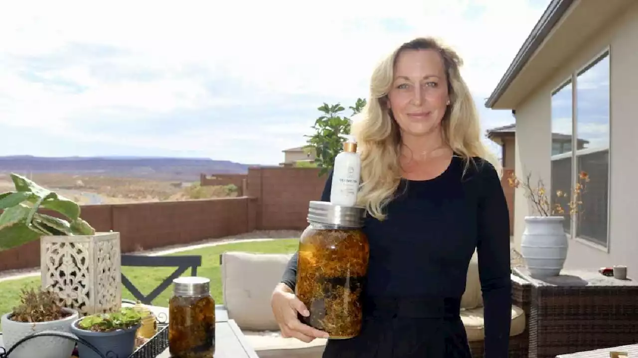 'Know your self worth': St. George woman starts skin care line infused with desert cactus