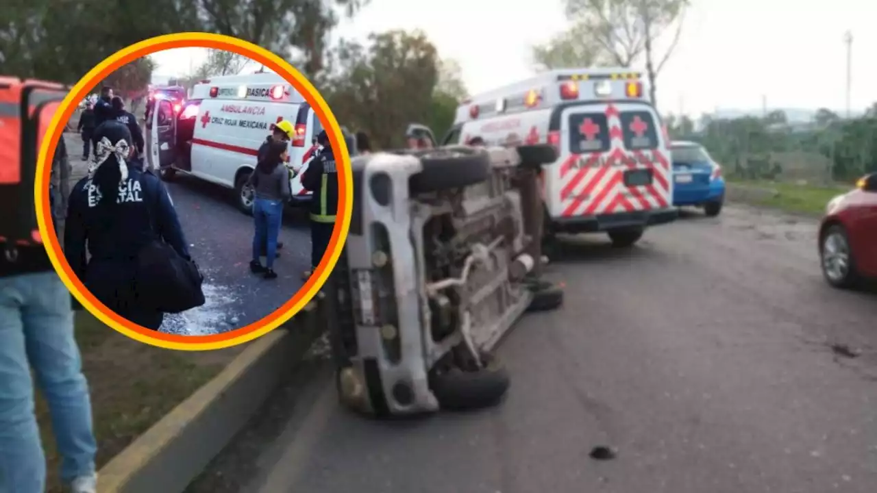 Conductor dispara su arma, se fuga y choca su BMW contra policía en Pachuca