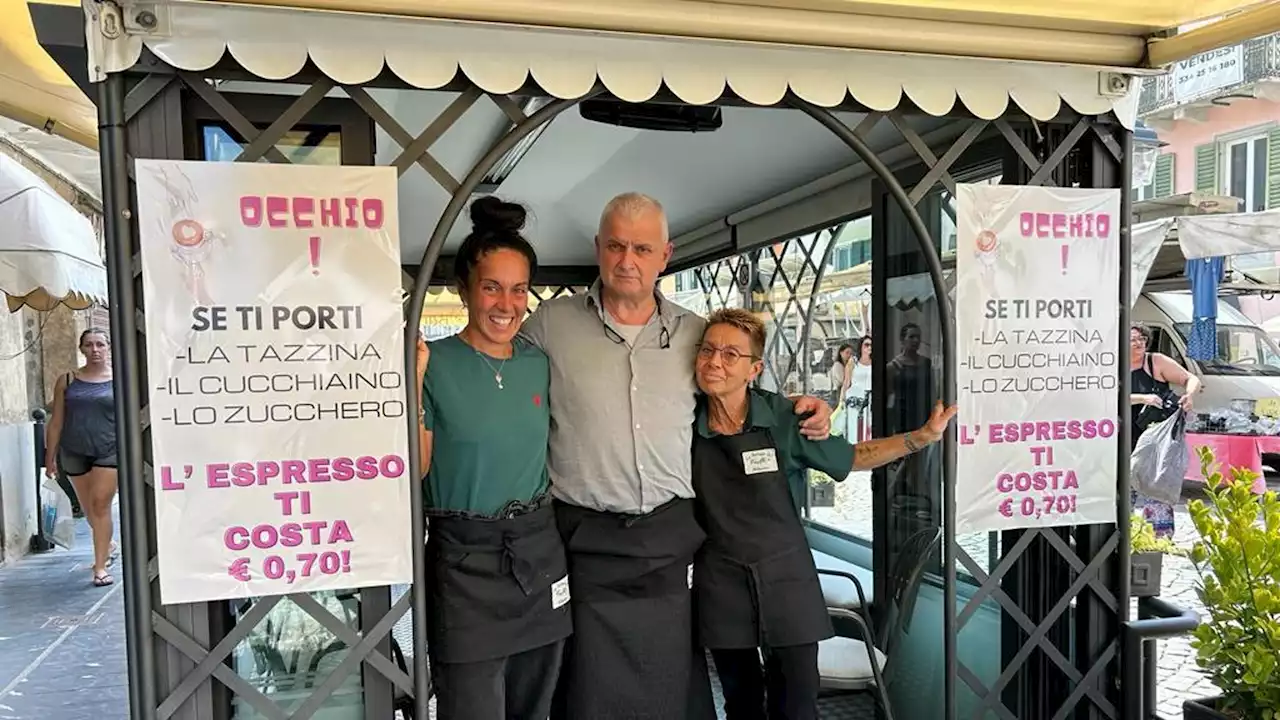 Millesimo, caffè al bar a 70 centesimi se il cliente si porta da casa tazzina, zucchero e cucchiaino