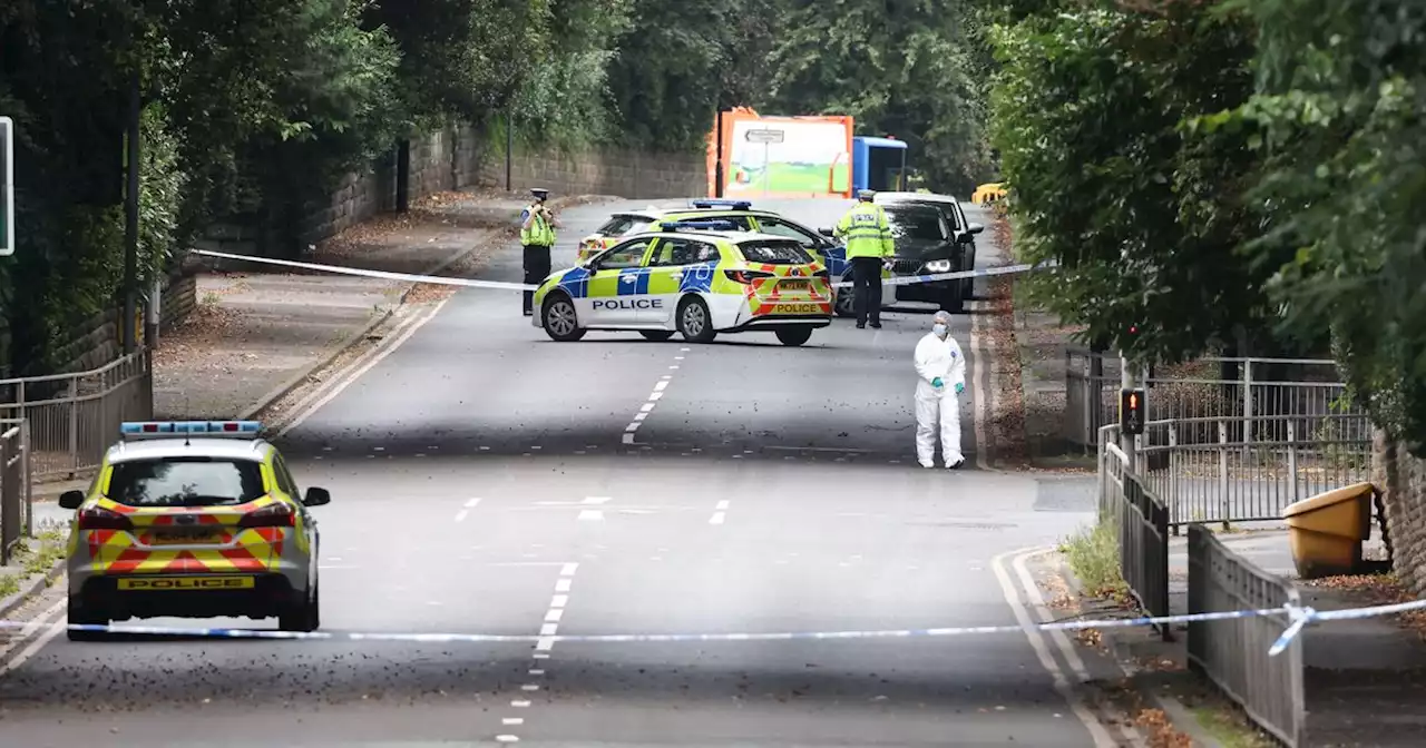 Forensic officers at scene after teenager found dead