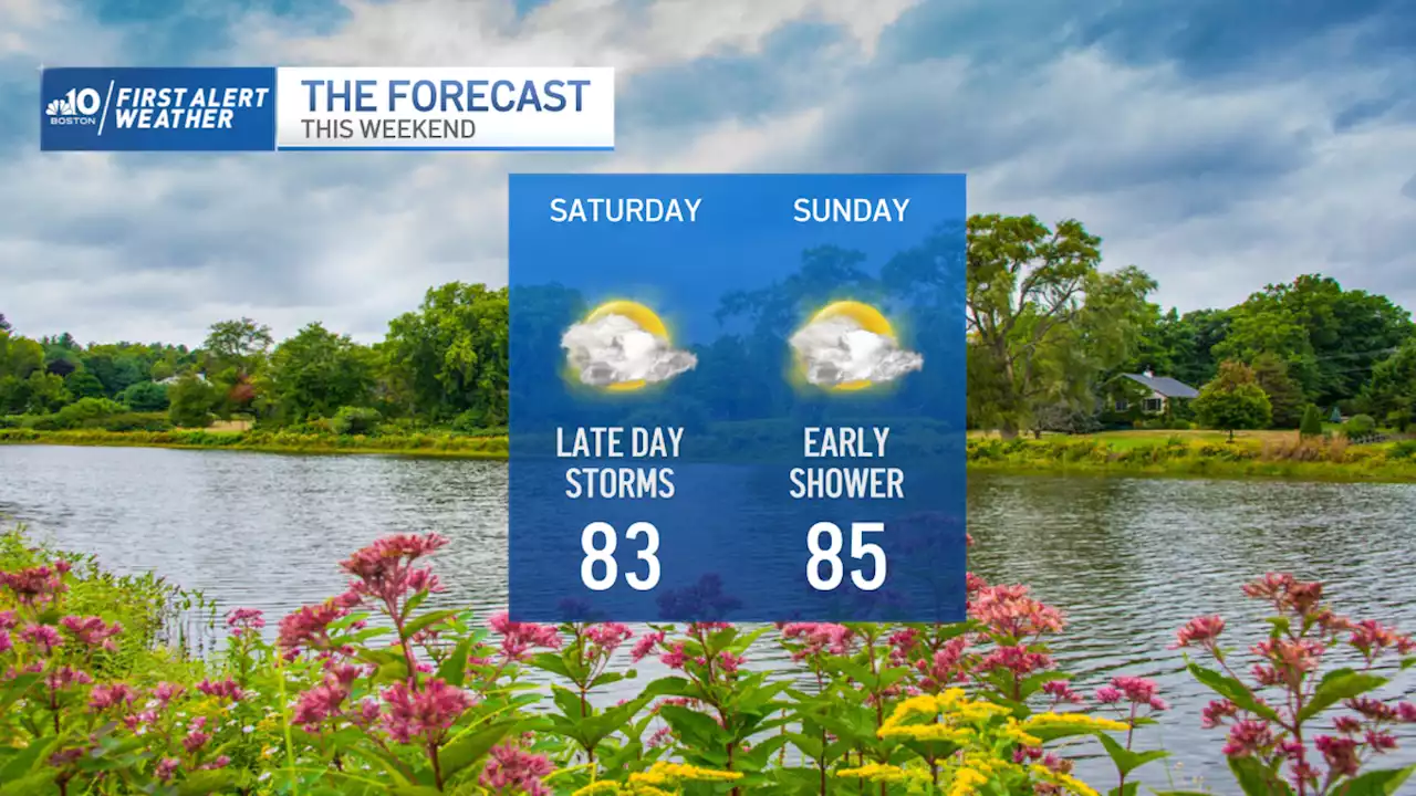 Dry and sunny Saturday to start off the weekend