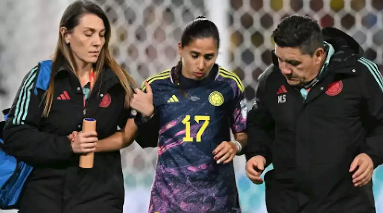 En video: Carolina Arias y su llanto de dolor tras lesionarse en el Mundial Femenino