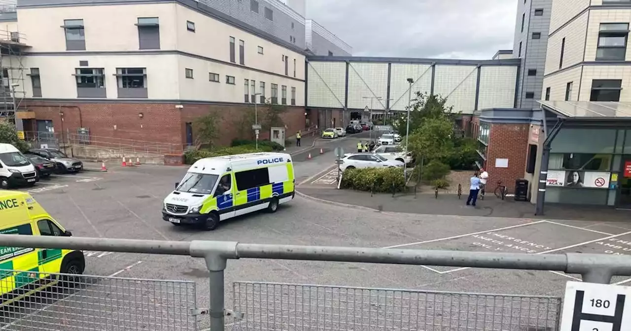 Live updates as police close entrance to Midlands A&E department