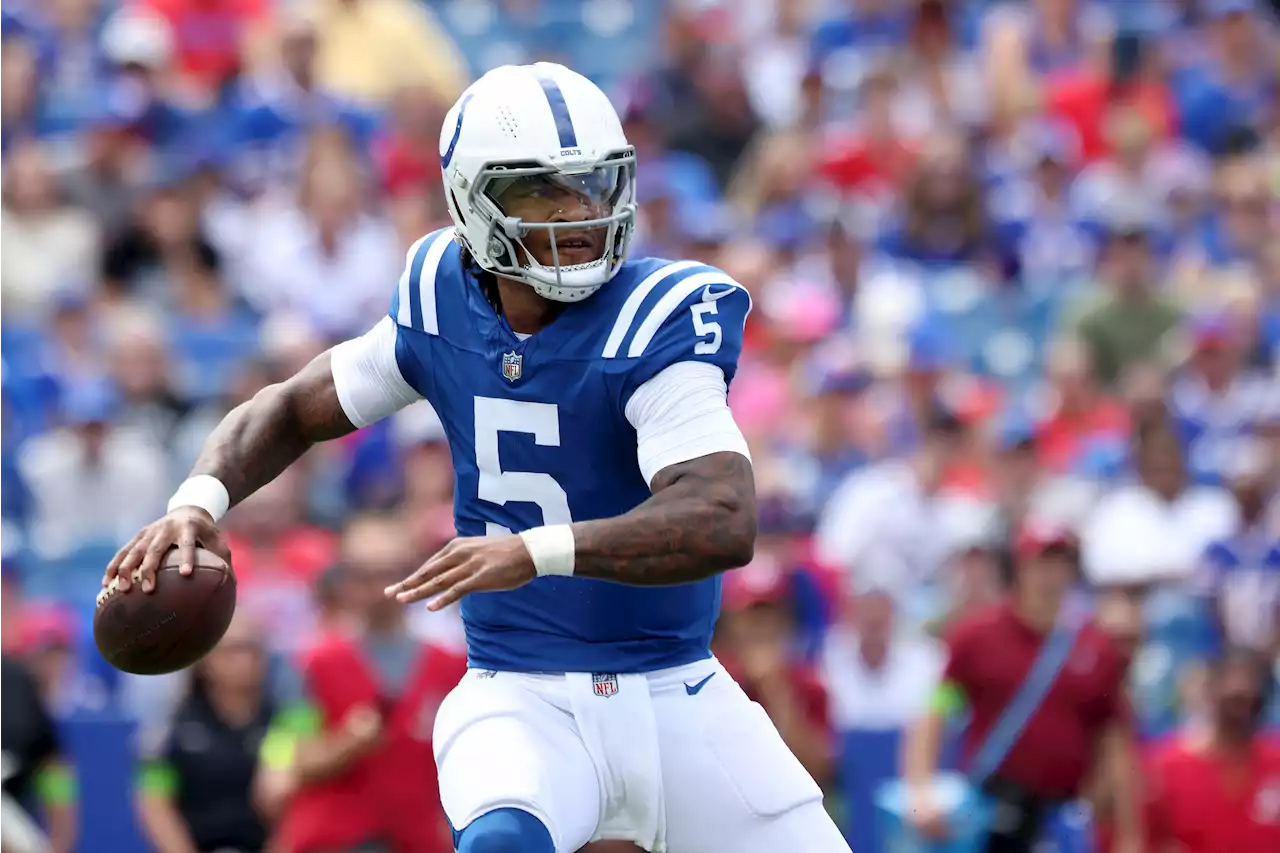 Anthony Richardson throws interception on first NFL drive in up-and-down Colts debut