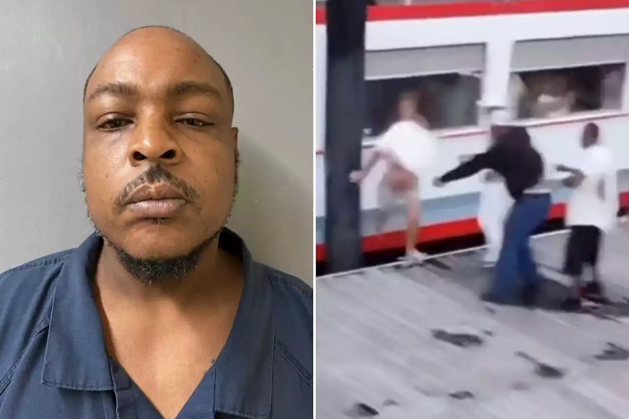 Chair-wielding man involved in WWE-style brawl on Alabama riverfront turns self in to cops