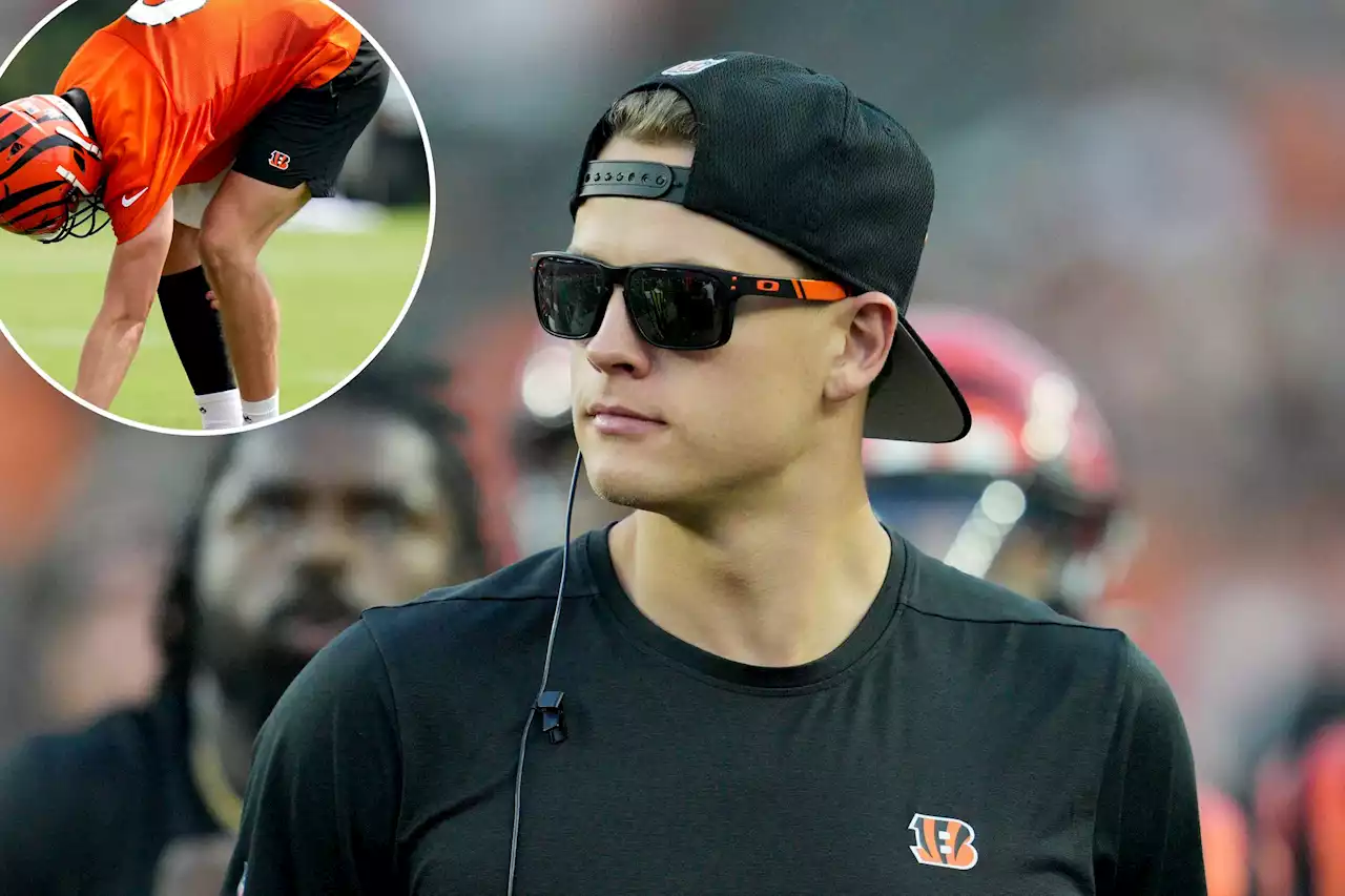 Joe Burrow ‘progressing’ after first Bengals throwing session since injury