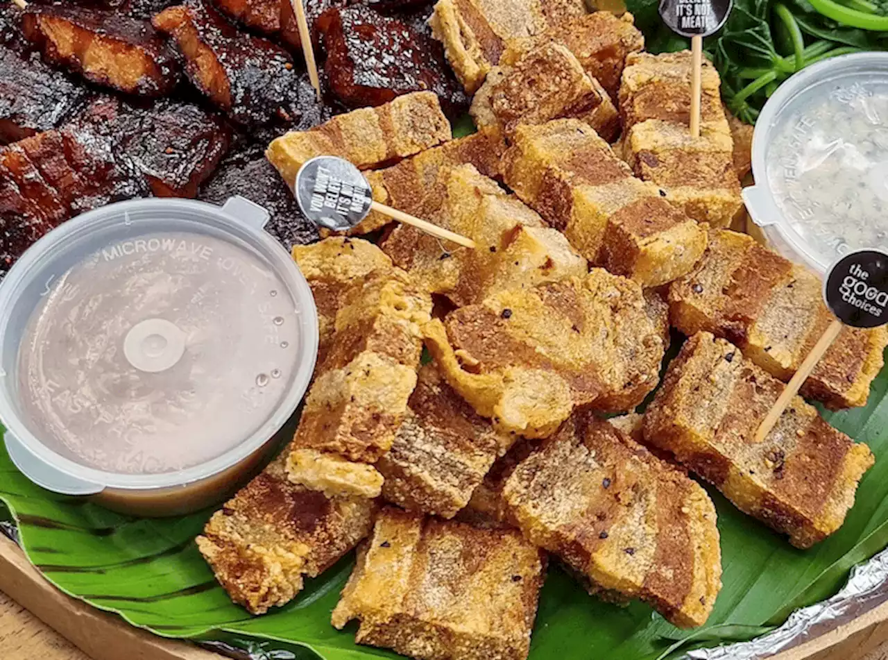 Try plant-based 'lechon kawali' from this Quezon City vegan biz